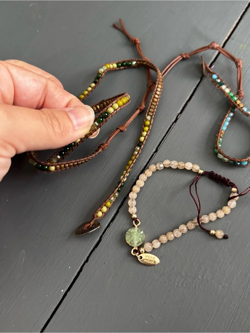Handmade Beaded Adjustable Bracelets